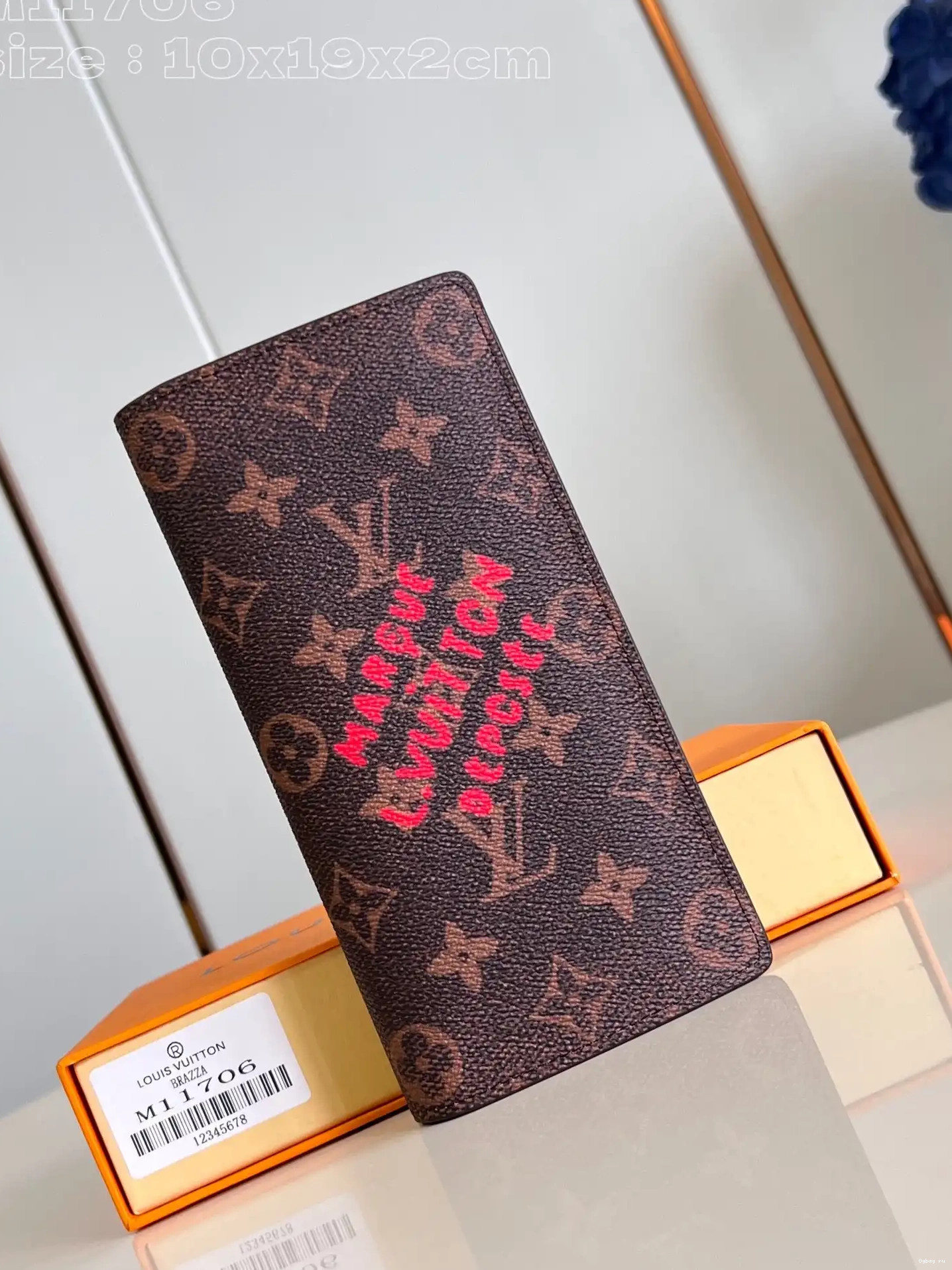 LOUIS BRAZZA VUITTON WALLET-10*19*2cm 0422